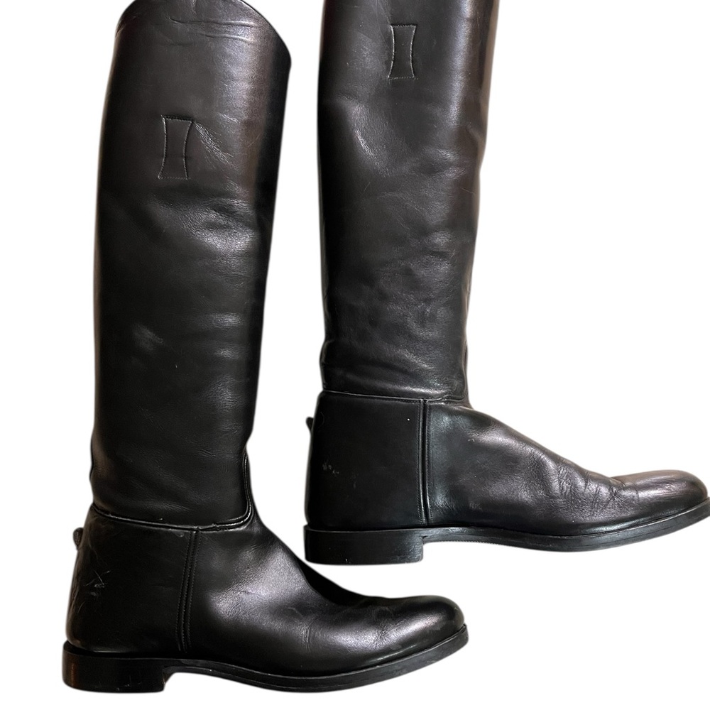 Elan Black Heeled Boots